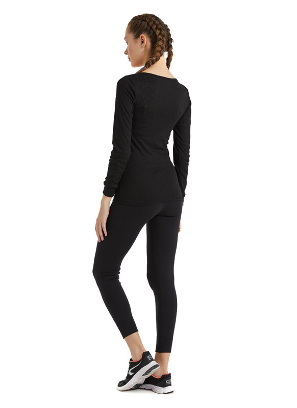 Kadın Termal Atlet 1. Seviye 1268 - Siyah - 5