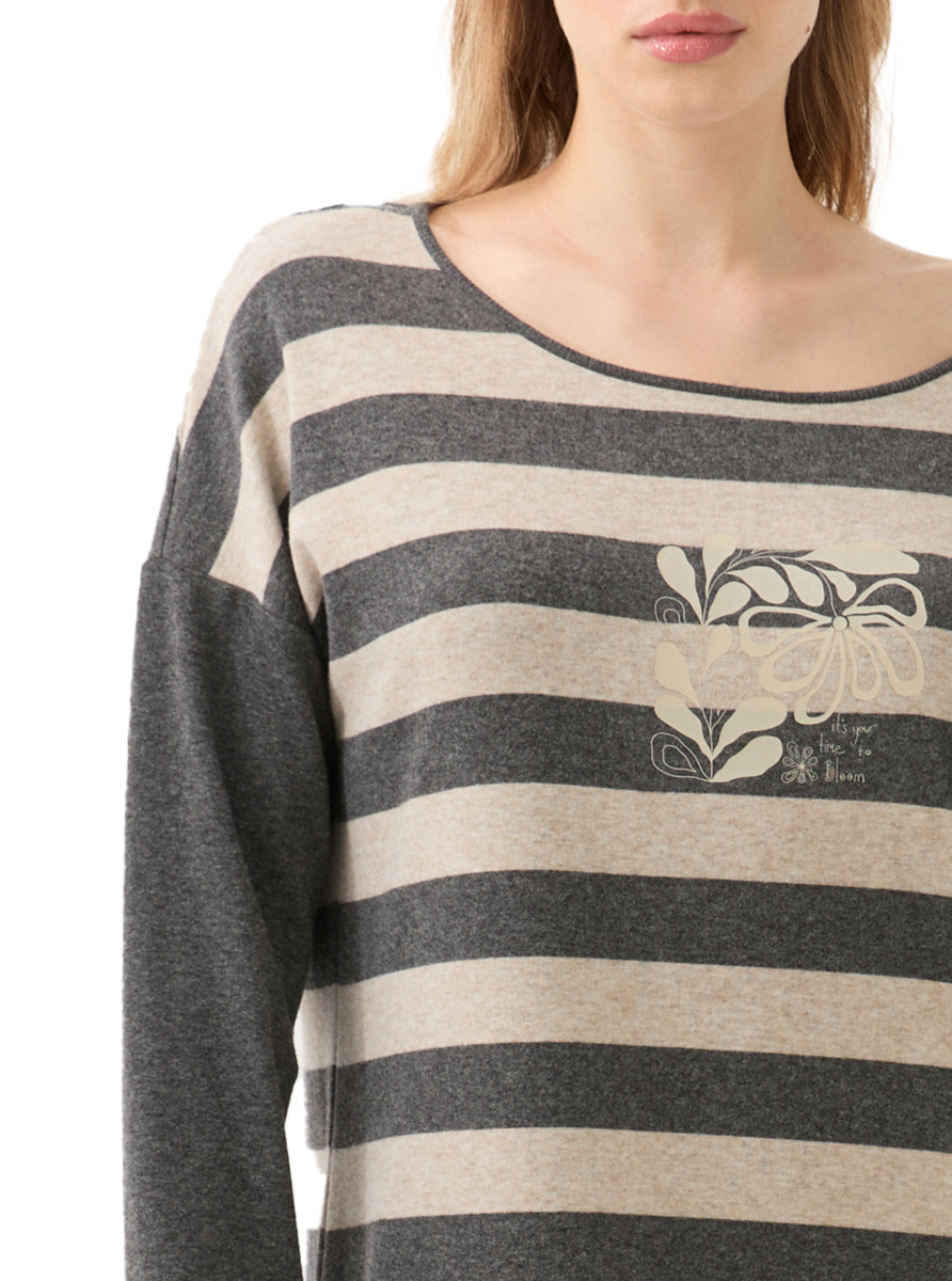 Kadın Termal Gecelik 51970 - Antrasit - 3