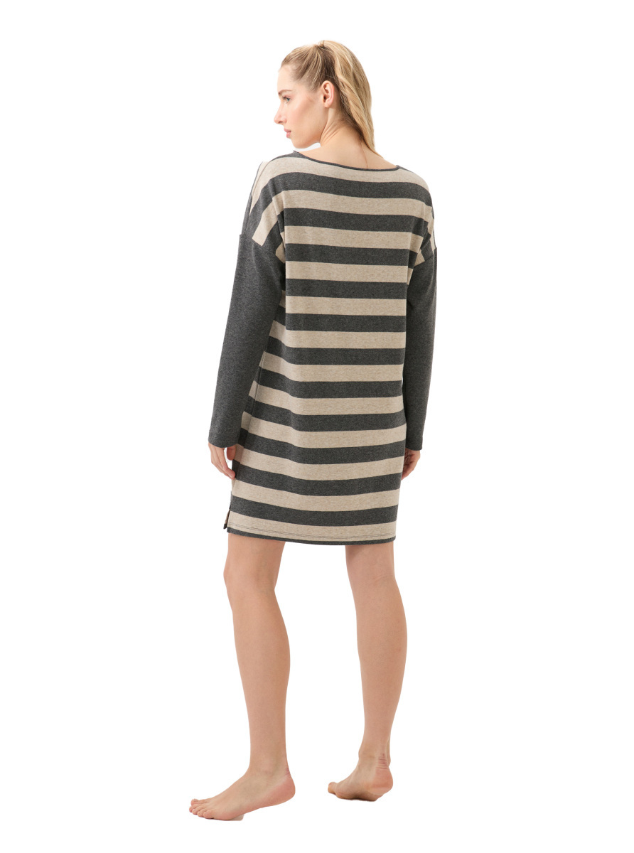 Kadın Termal Gecelik 51970 - Antrasit - 6