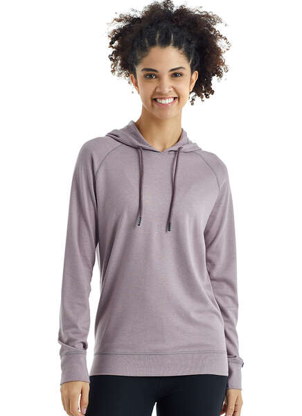 Kadın Termal Kapşonlu Sweatshirt 2. Seviye 5938 - Mor - 1