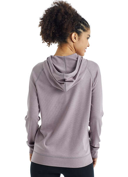 Kadın Termal Kapşonlu Sweatshirt 2. Seviye 5938 - Mor - 2
