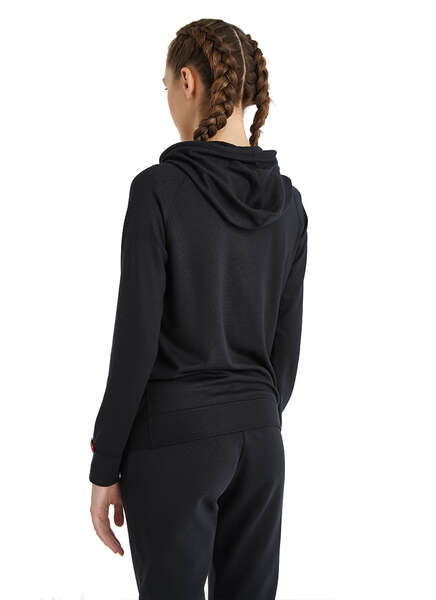 Kadın Termal Kapşonlu Sweatshirt 2. Seviye 5938 - Siyah - 5