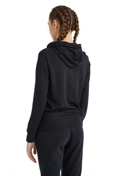 Kadın Termal Kapşonlu Sweatshirt 2. Seviye 5938 - Siyah - 7