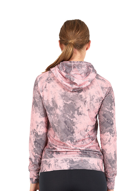 Kadın Termal Kapşonlu Sweatshirt 2. Seviye 6194 - Baskılı - 2