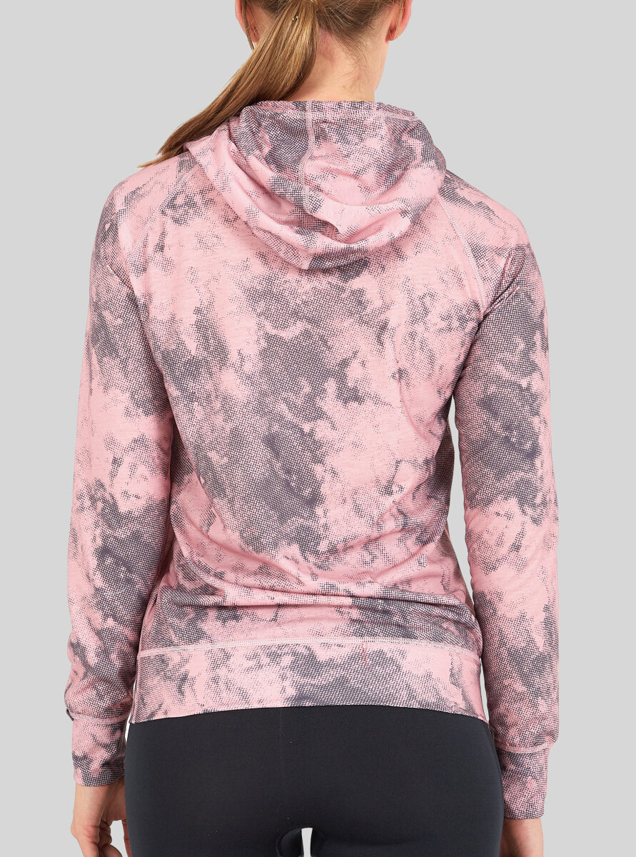 Kadın Termal Kapşonlu Sweatshirt 2. Seviye 6194 - Baskılı - Blackspade (1)