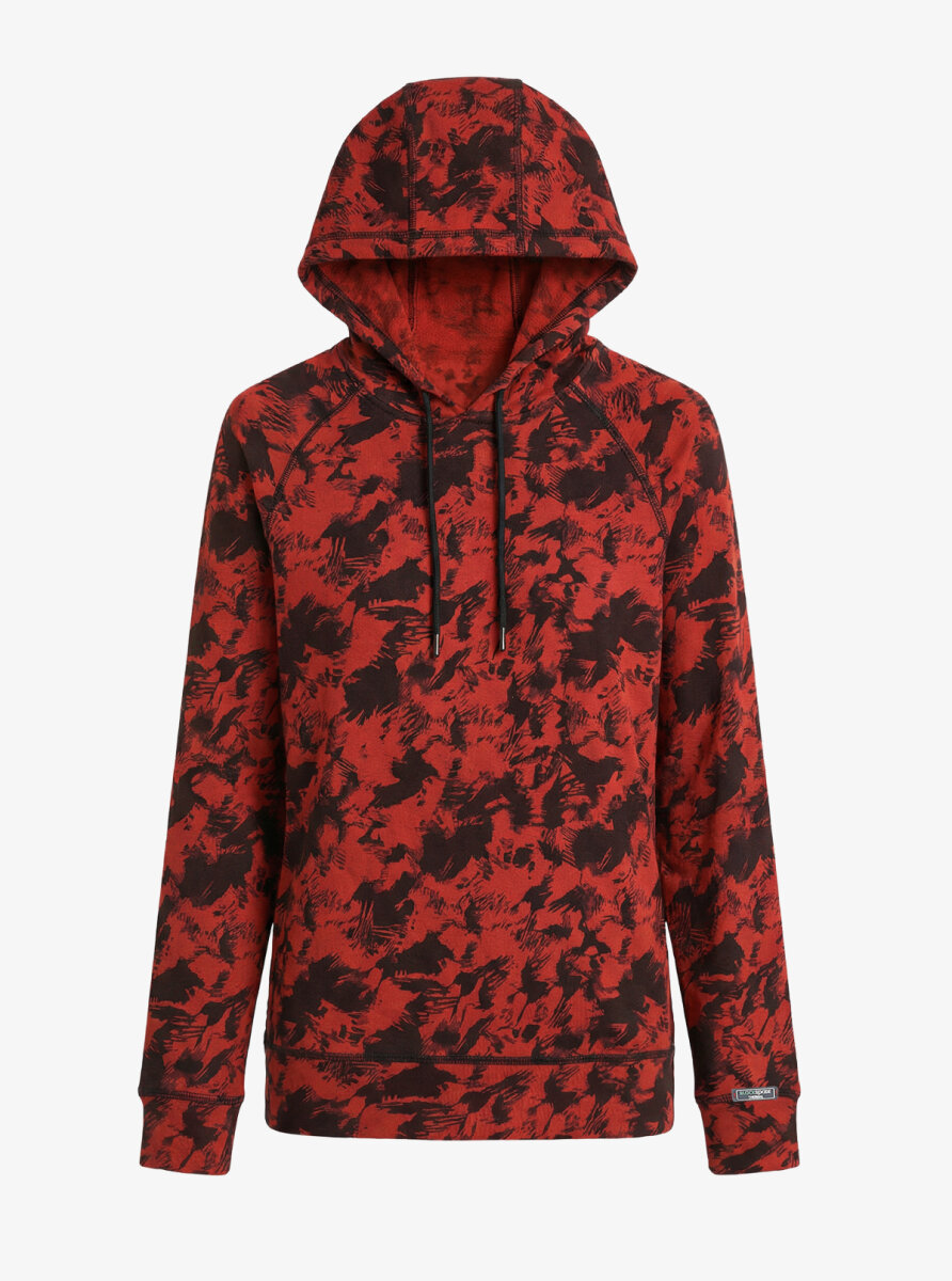 Kadın Termal Kapşonlu Sweatshirt 2. Seviye 6194 - Kırmızı - 4