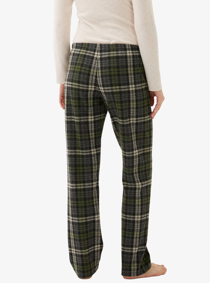 Kadın Termal Pijama Altı 51938 - Yeşil - 2