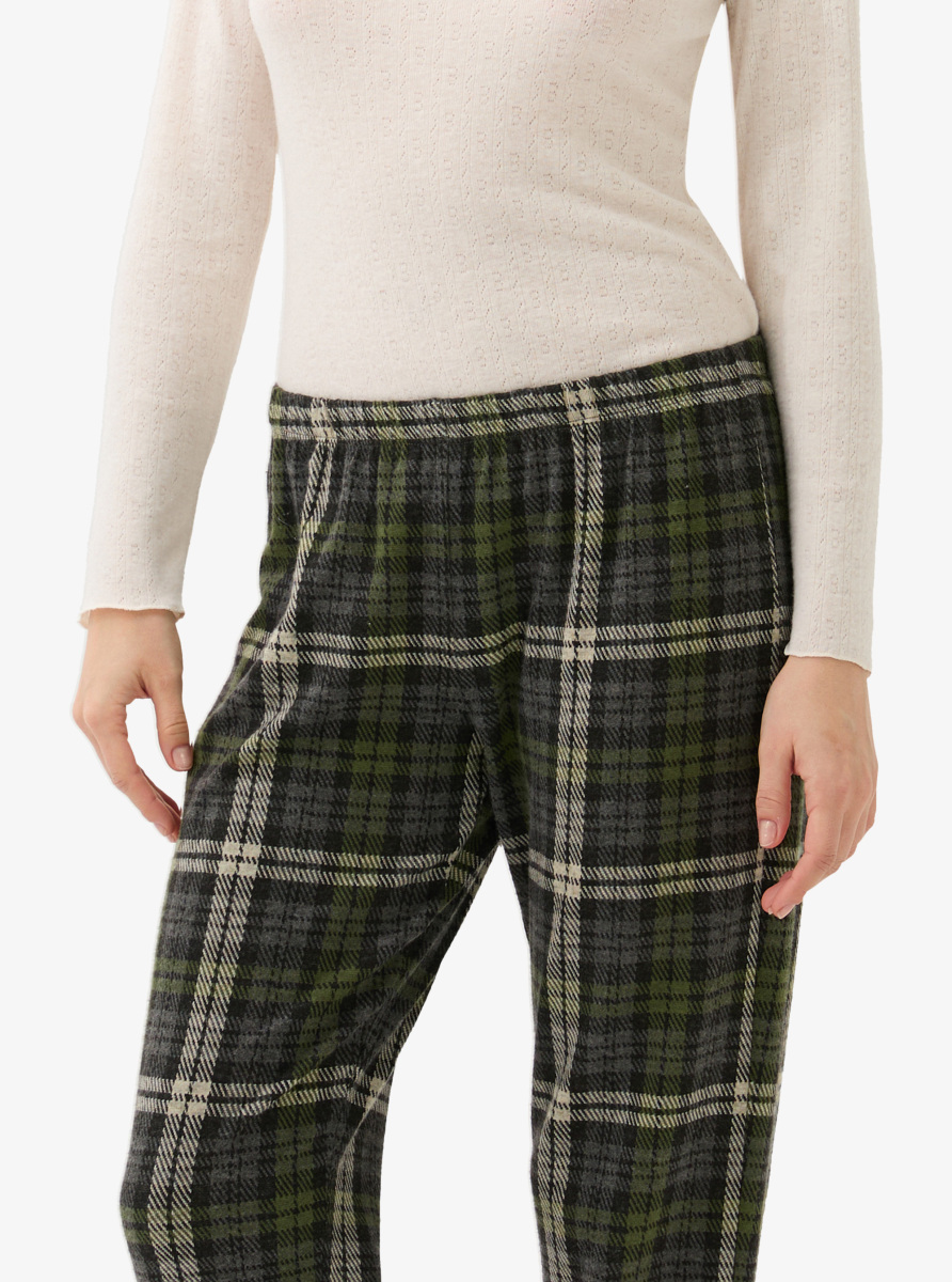 Kadın Termal Pijama Altı 51938 - Yeşil - 4