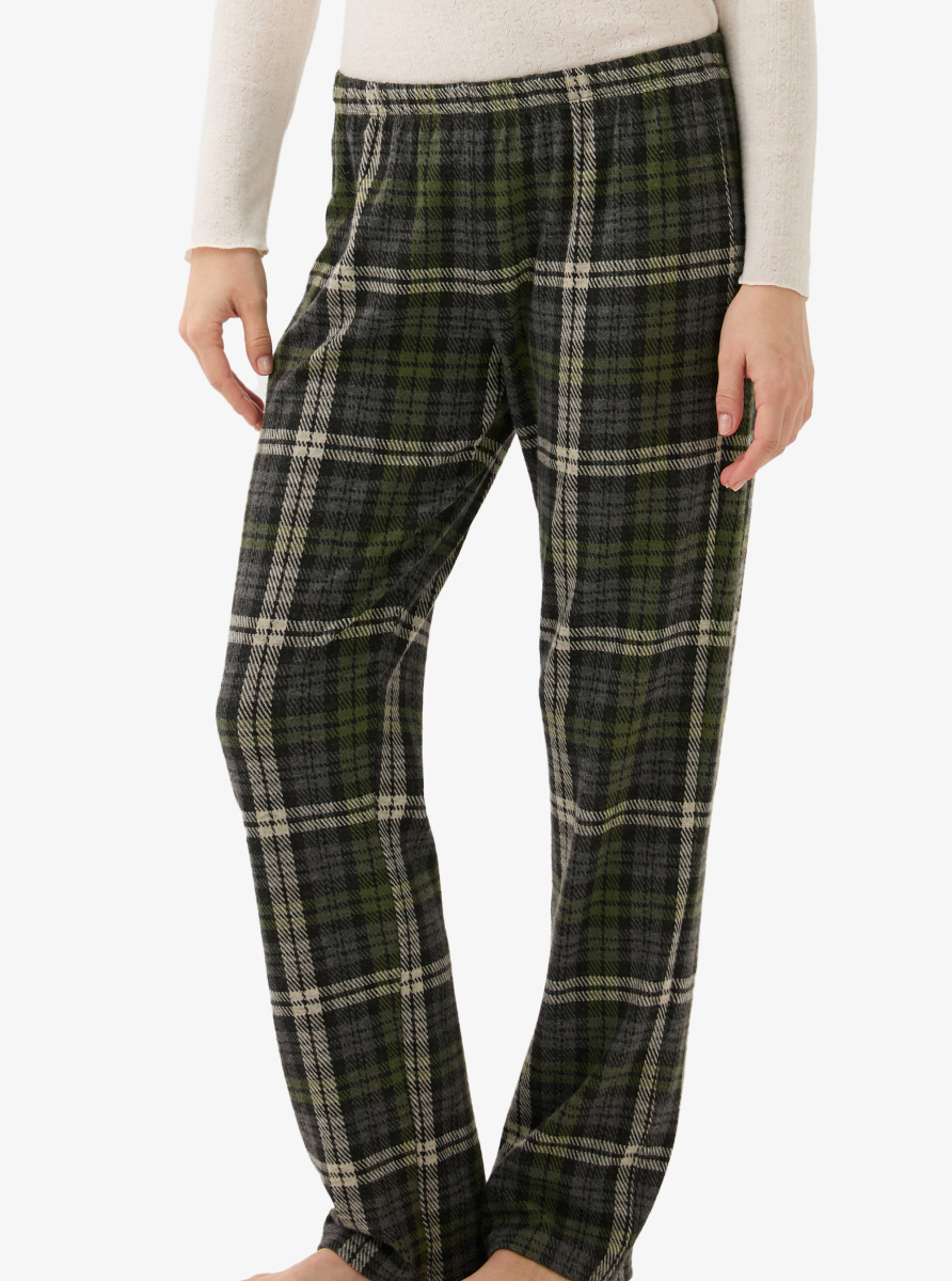 Kadın Termal Pijama Altı 51938 - Yeşil - 3