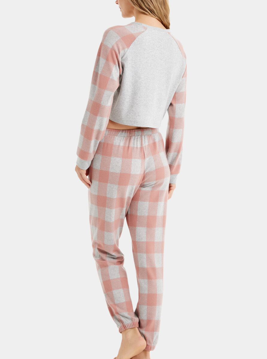 Termal Kadın Pijama Takımı 60492 - Gri Melanj - 4