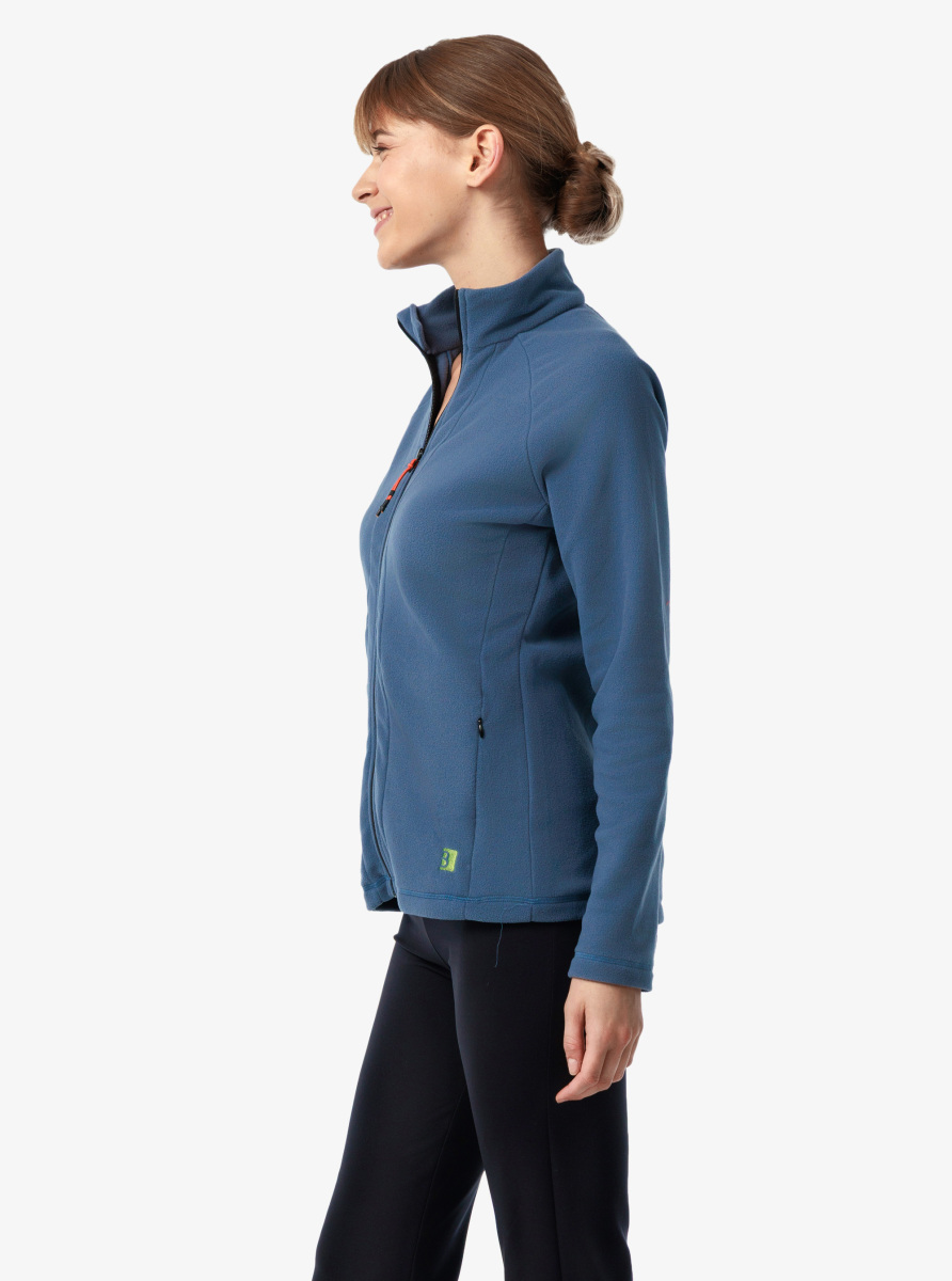 Kadın Termal Polar Ceket 20013 - Mavi - 4