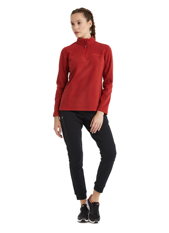 Kadın Termal Sweatshirt 51261 - Melanj - 3