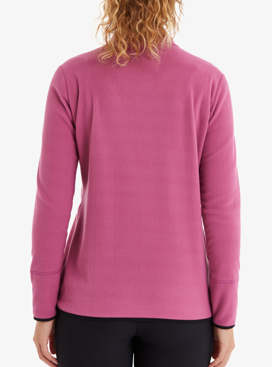 Kadın Termal Polar Sweatshirt 51681 - Pembe - 4
