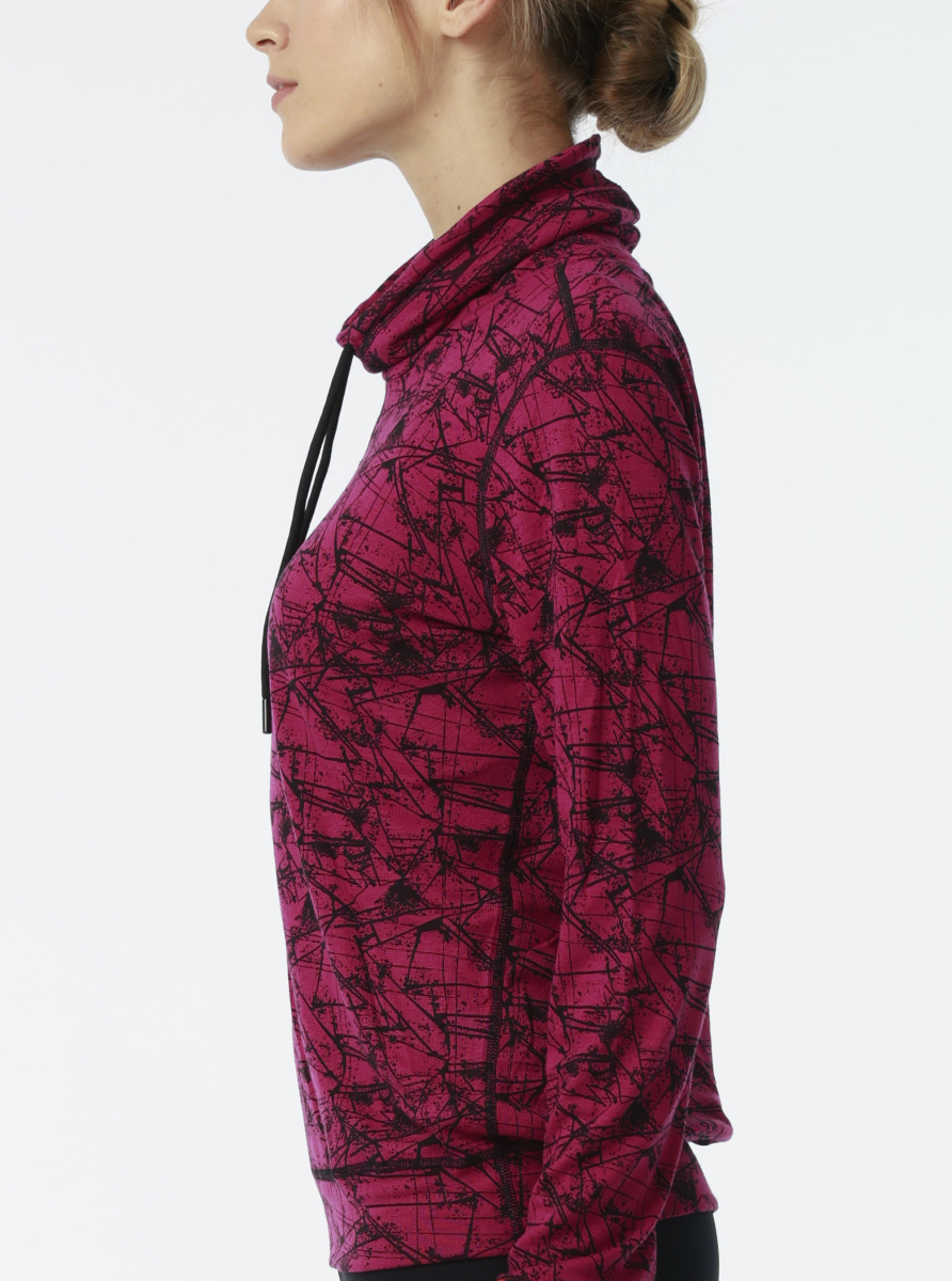 Kadın Termal Sweatshirt 2. Seviye 50454 - Fuşya - 3