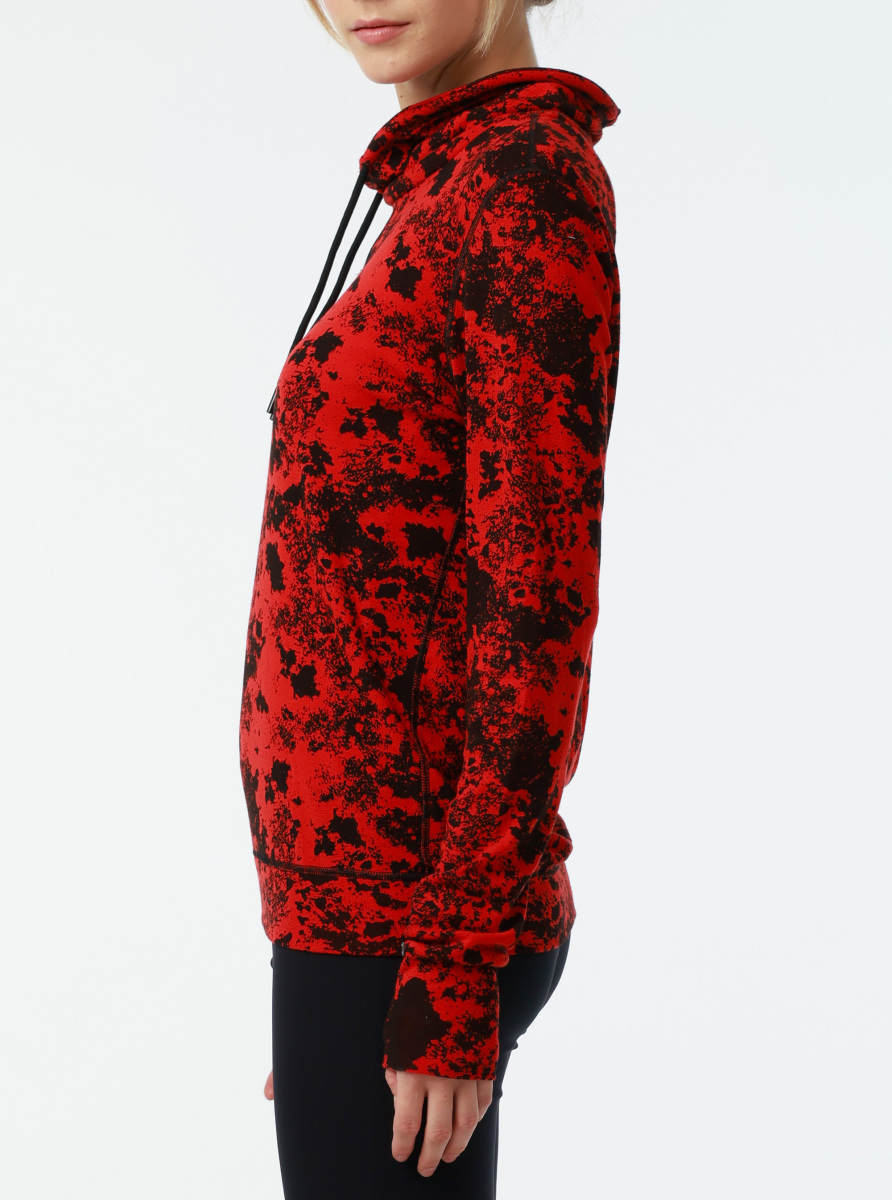 Kadın Termal Sweatshirt 2. Seviye 50454 - Kırmızı - 4