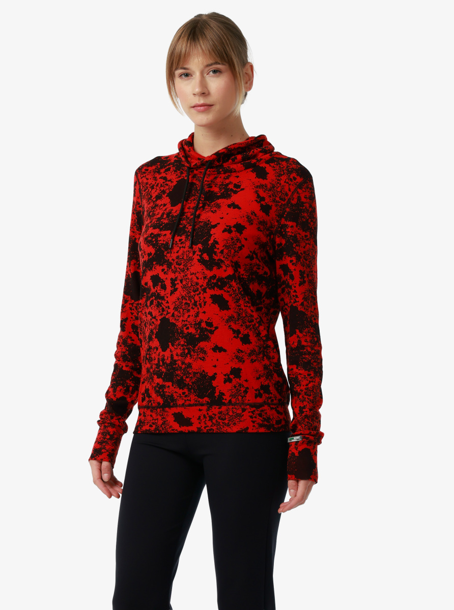 Kadın Termal Sweatshirt 2. Seviye 50454 - Kırmızı - 3