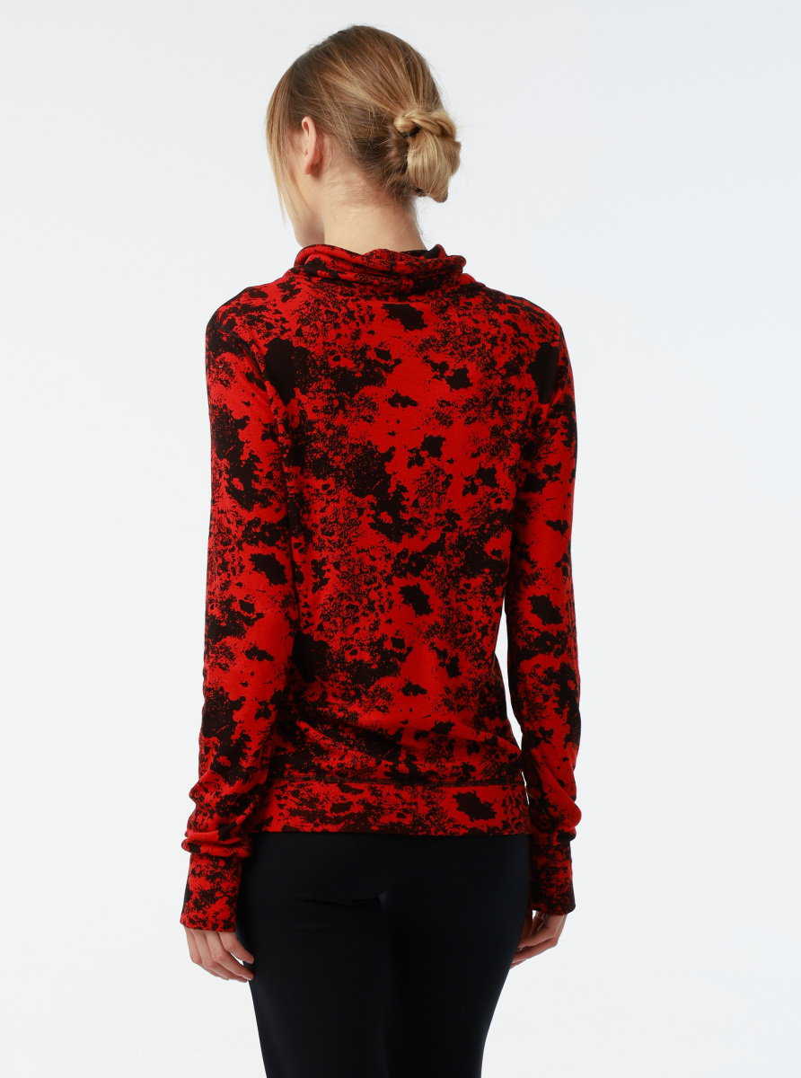 Kadın Termal Sweatshirt 2. Seviye 50454 - Kırmızı - Blackspade (1)
