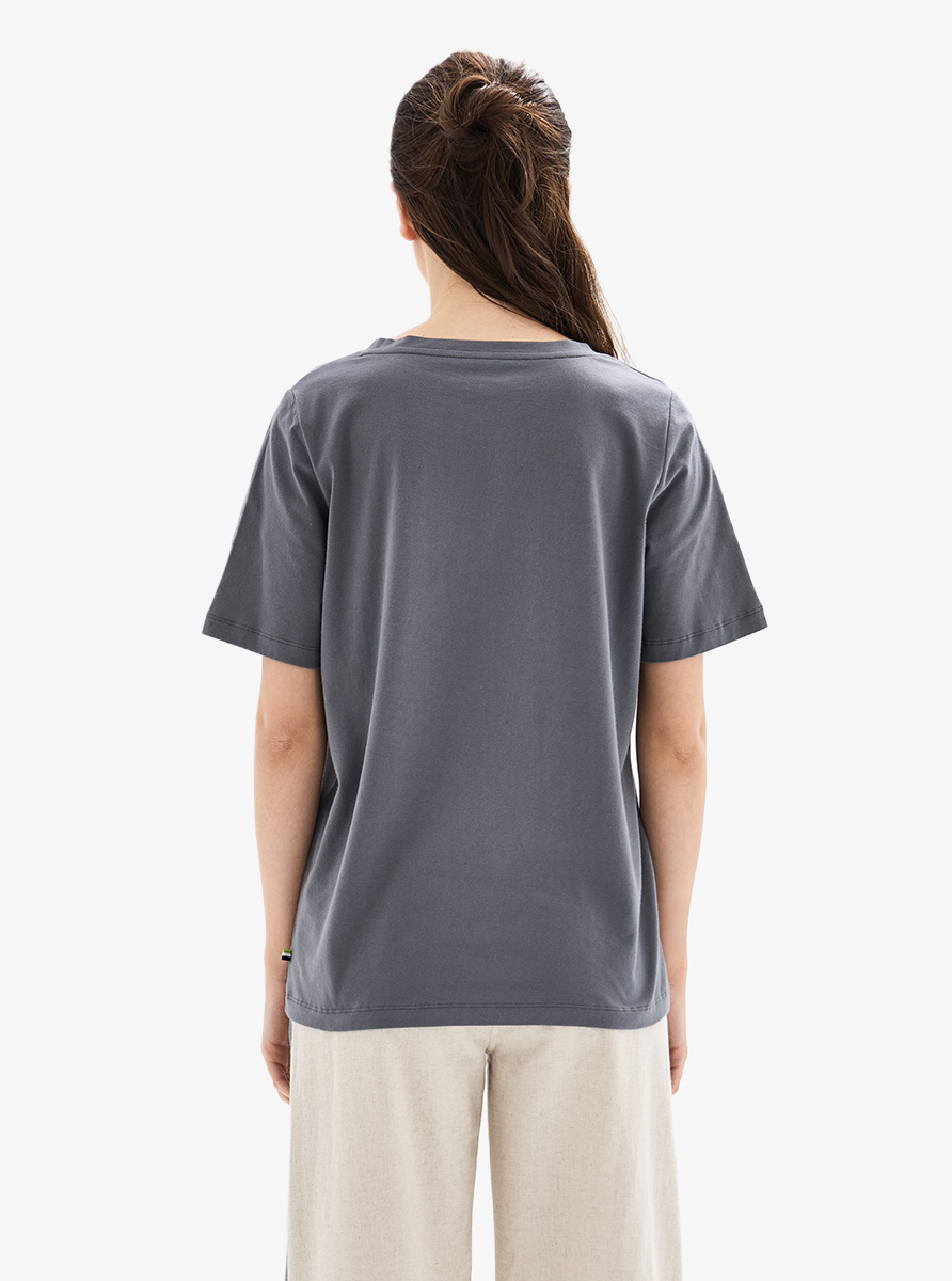 Kadın T-Shirt 60629 - Antrasit - 3