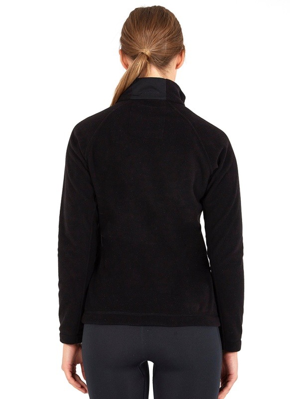 Kadın Fermuarlı Termal Sweatshirt 2. Seviye 50469 - Siyah - 2