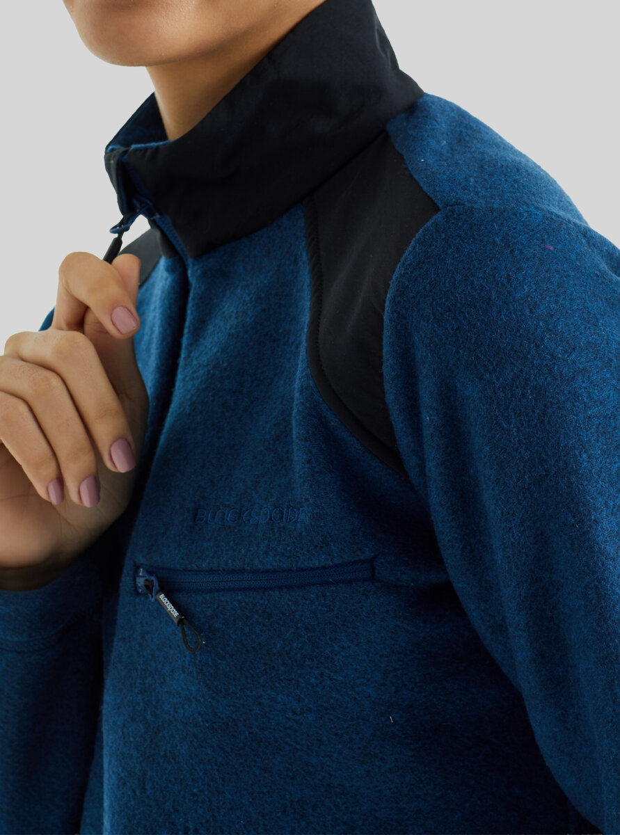 Kadın Polar Sweatshirt 50944 - Lacivert - 2