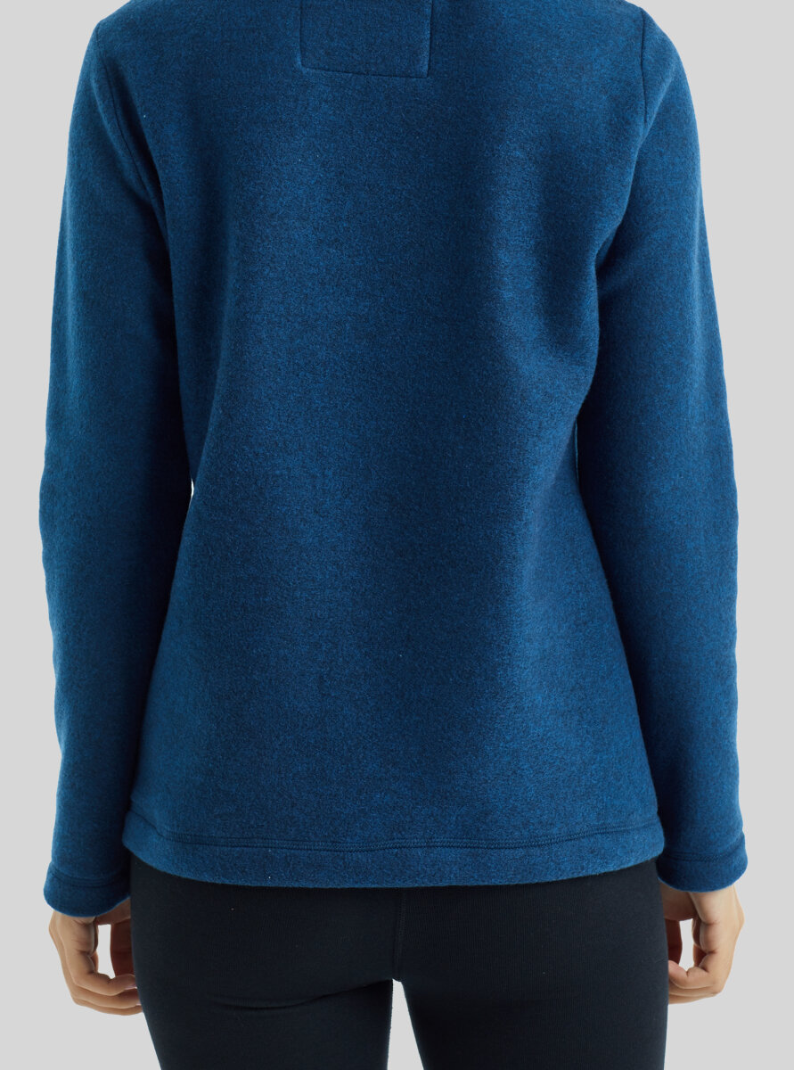 Kadın Polar Sweatshirt 50944 - Lacivert - 4