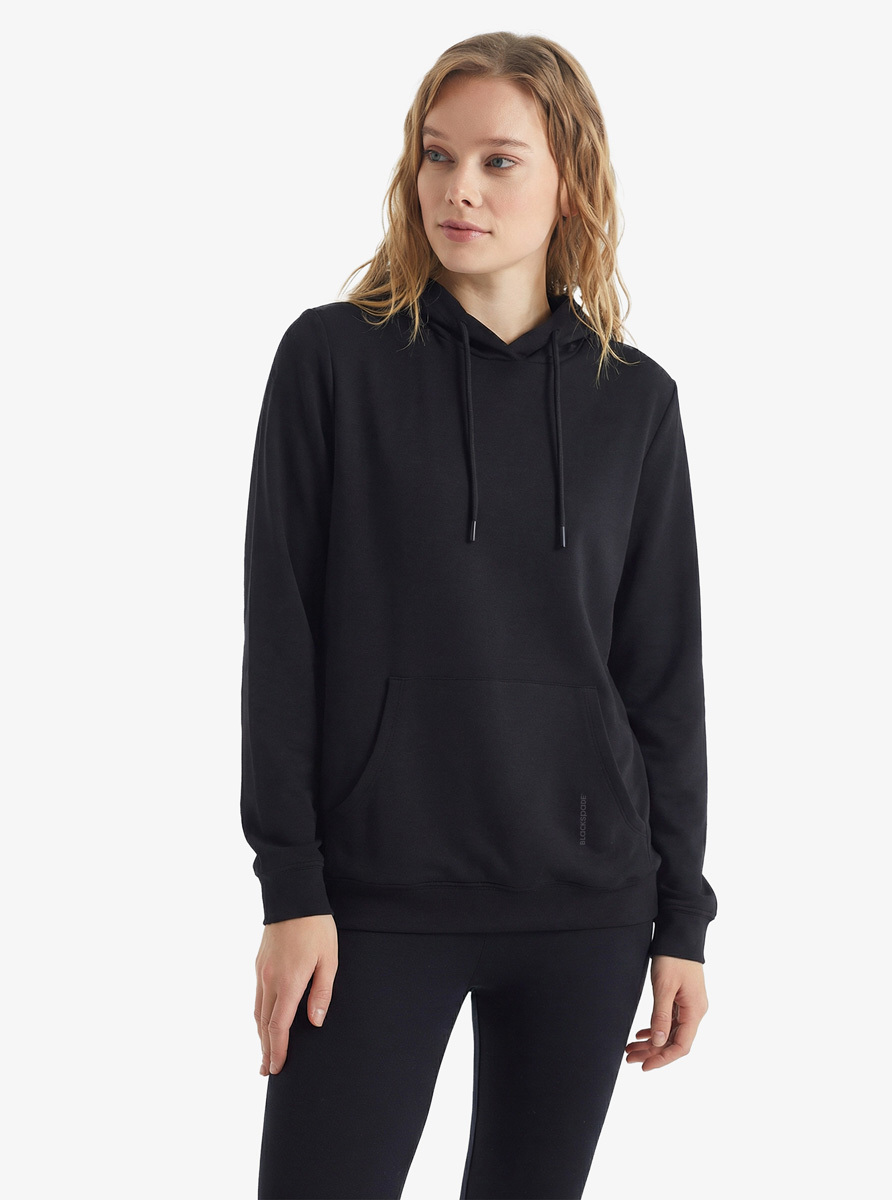 Kadın Sweatshirt 70314 - Siyah - 3