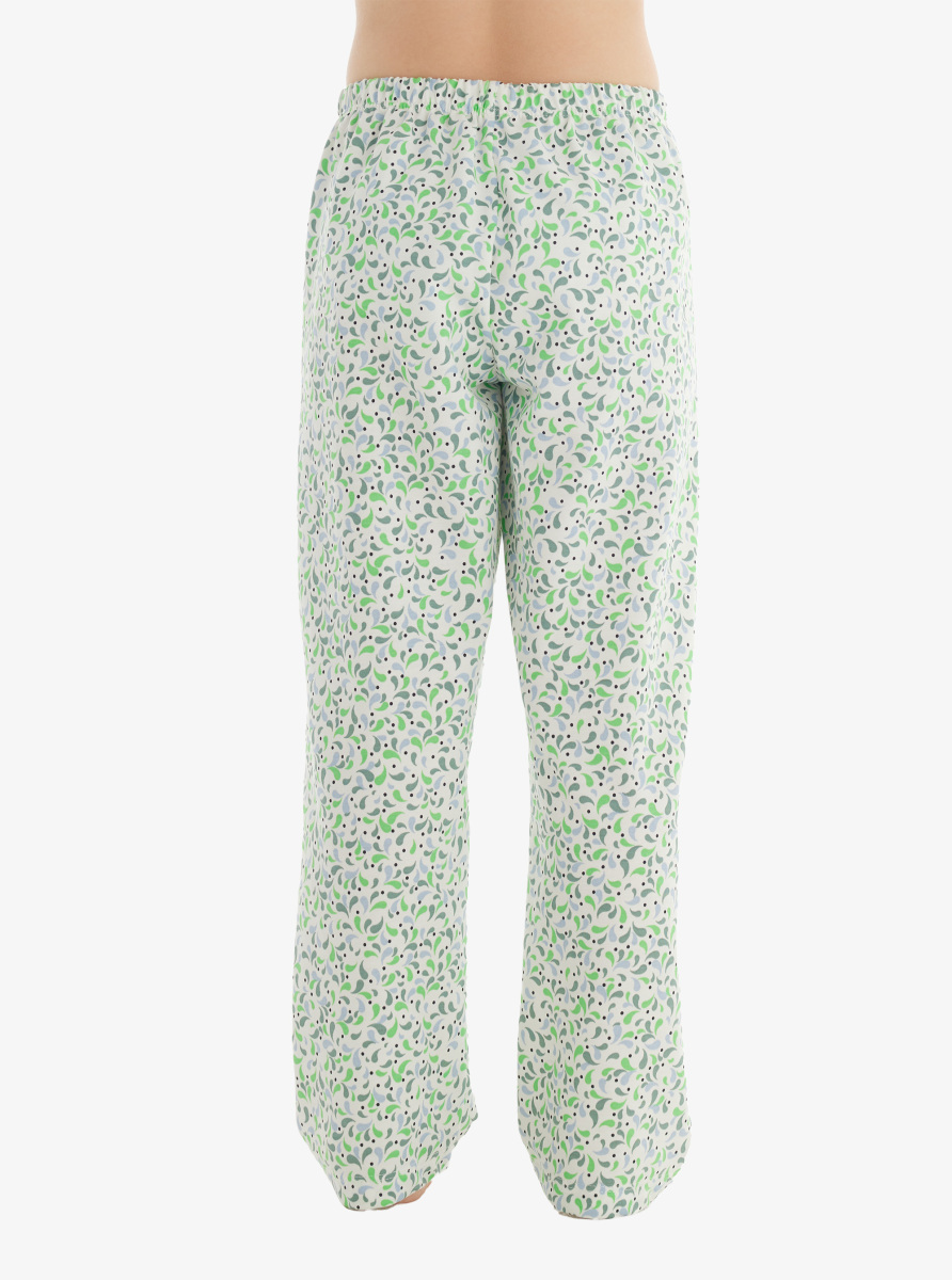Kız Çocuk Pijama Altı 51826 - Çiçek Baskılı - Blackspade (1)