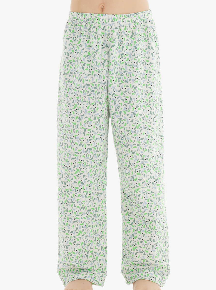 Kız Çocuk Pijama Altı 51826 - Çiçek Baskılı - Blackspade