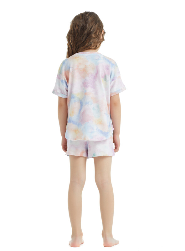 Kız Çocuk Pijama Takımı 60285 - Desenli - 2