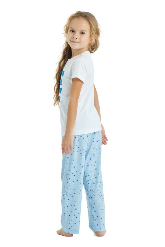 Kız Çocuk Pijama Takımı 50816 - Beyaz - 2
