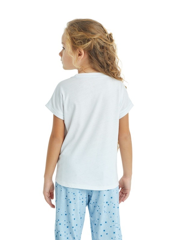 Kız Çocuk Pijama Takımı 50817 - Beyaz - 2
