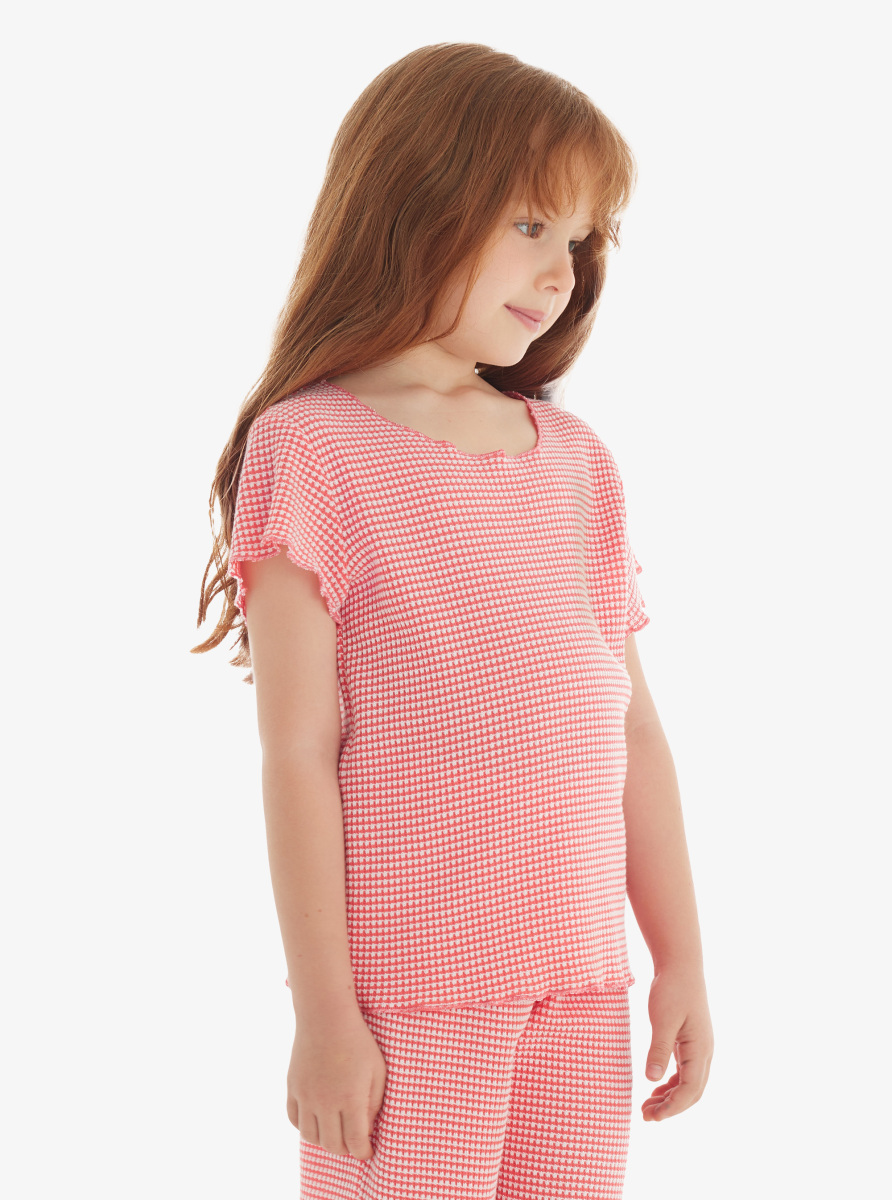 Kız Çocuk Pijama Takımı 60567 - Pembe - 2