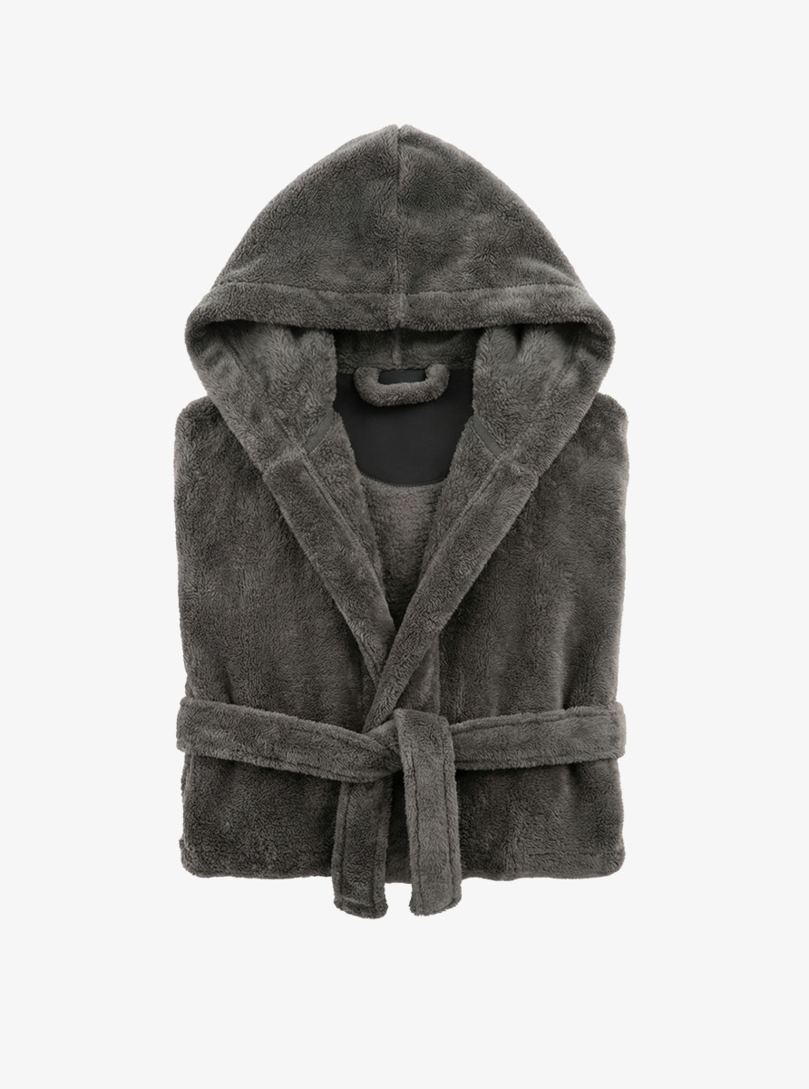 Kız Çocuk Polar Sabahlık 51940 - Antrasit - 3