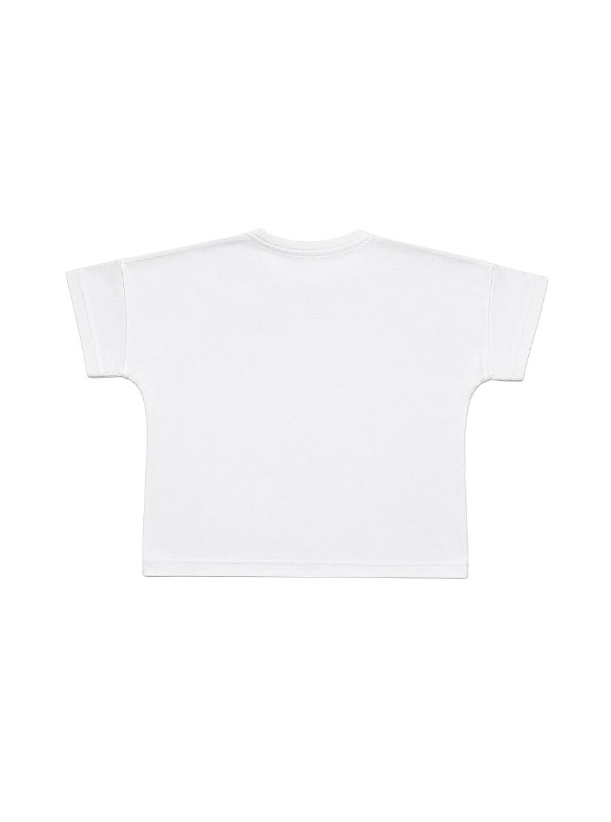 Kız Çocuk T-Shirt 52102 - Beyaz - Blackspade (1)