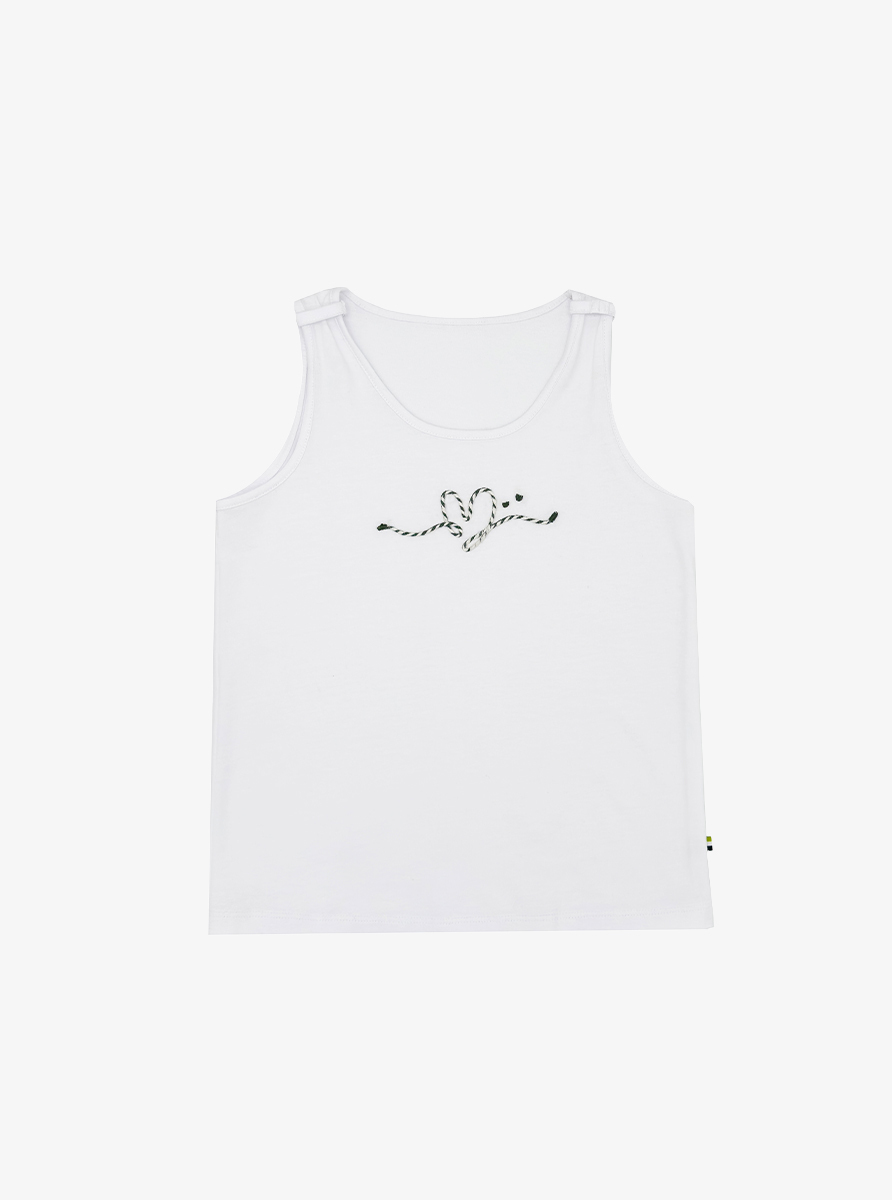 Kız Çocuk T-Shirt 60649 - Beyaz