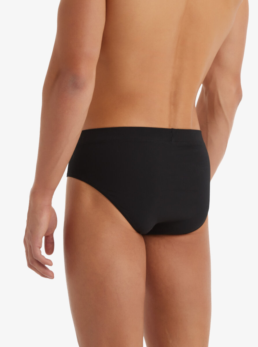 Erkek Slip Külot 2'li Paket Loose Fit 9625 - Siyah - 2