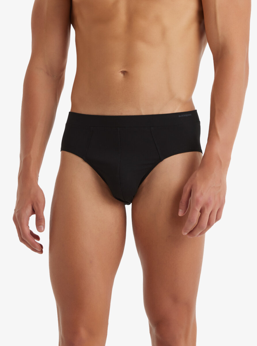 Erkek Slip Külot 2'li Paket Loose Fit 9625 - Siyah - 1