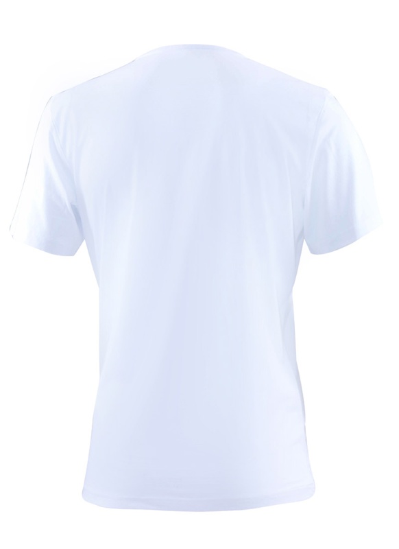 Erkek Tshirt Loose Fit 9217 - Beyaz - 3