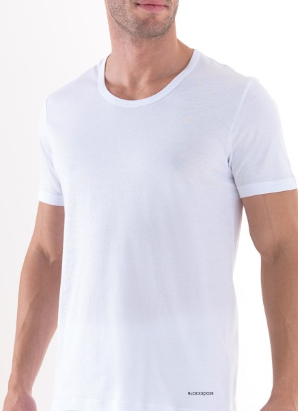 Erkek Tshirt Loose Fit 9217 - Beyaz - 1