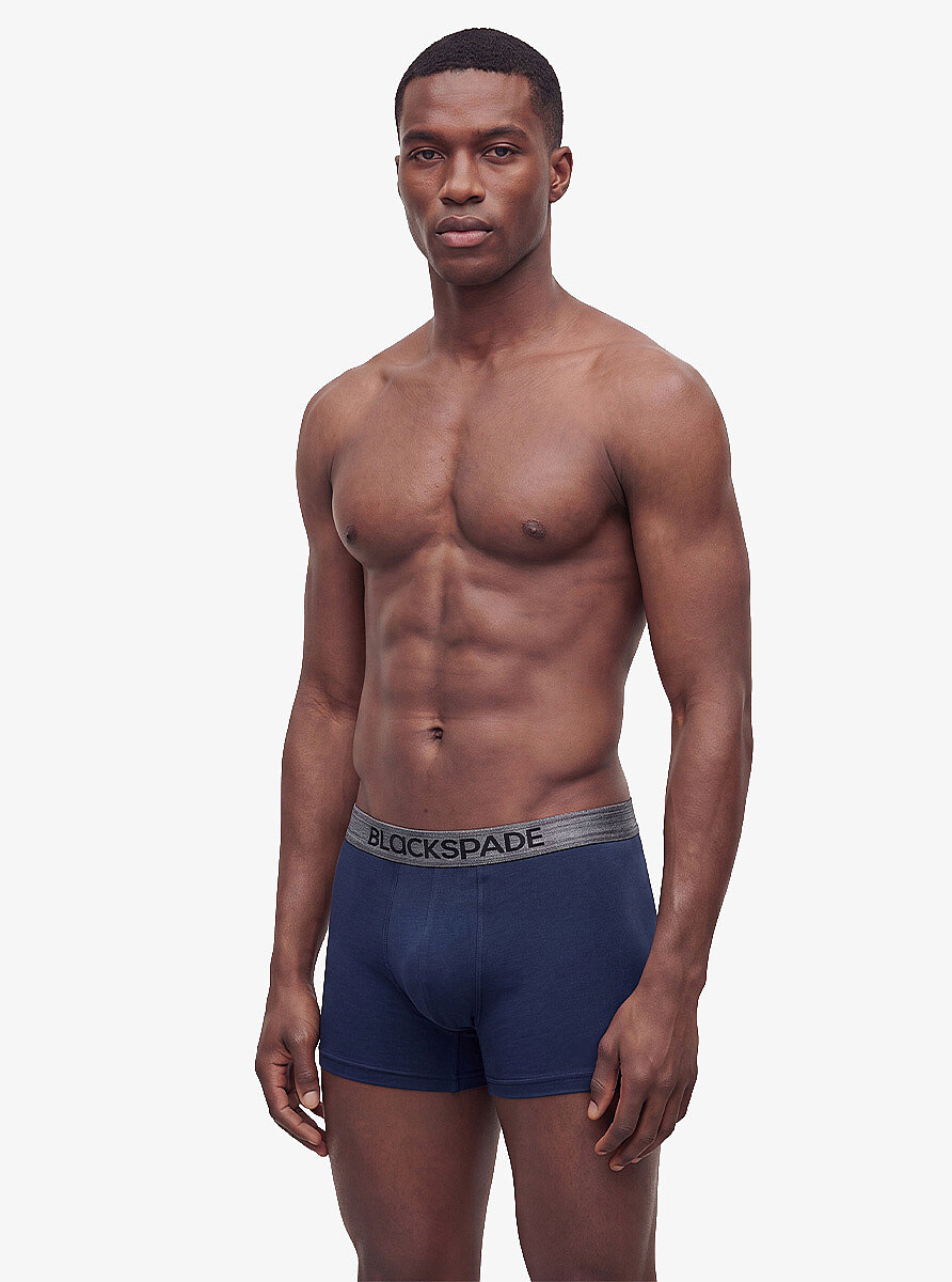 Erkek Boxer 3'lü Paket Modern Basics 9473 - Gri Lacivert Siyah - 4