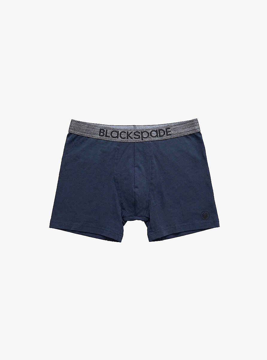 Erkek Boxer 3'lü Paket Modern Basics 9473 - Gri Lacivert Siyah - 7