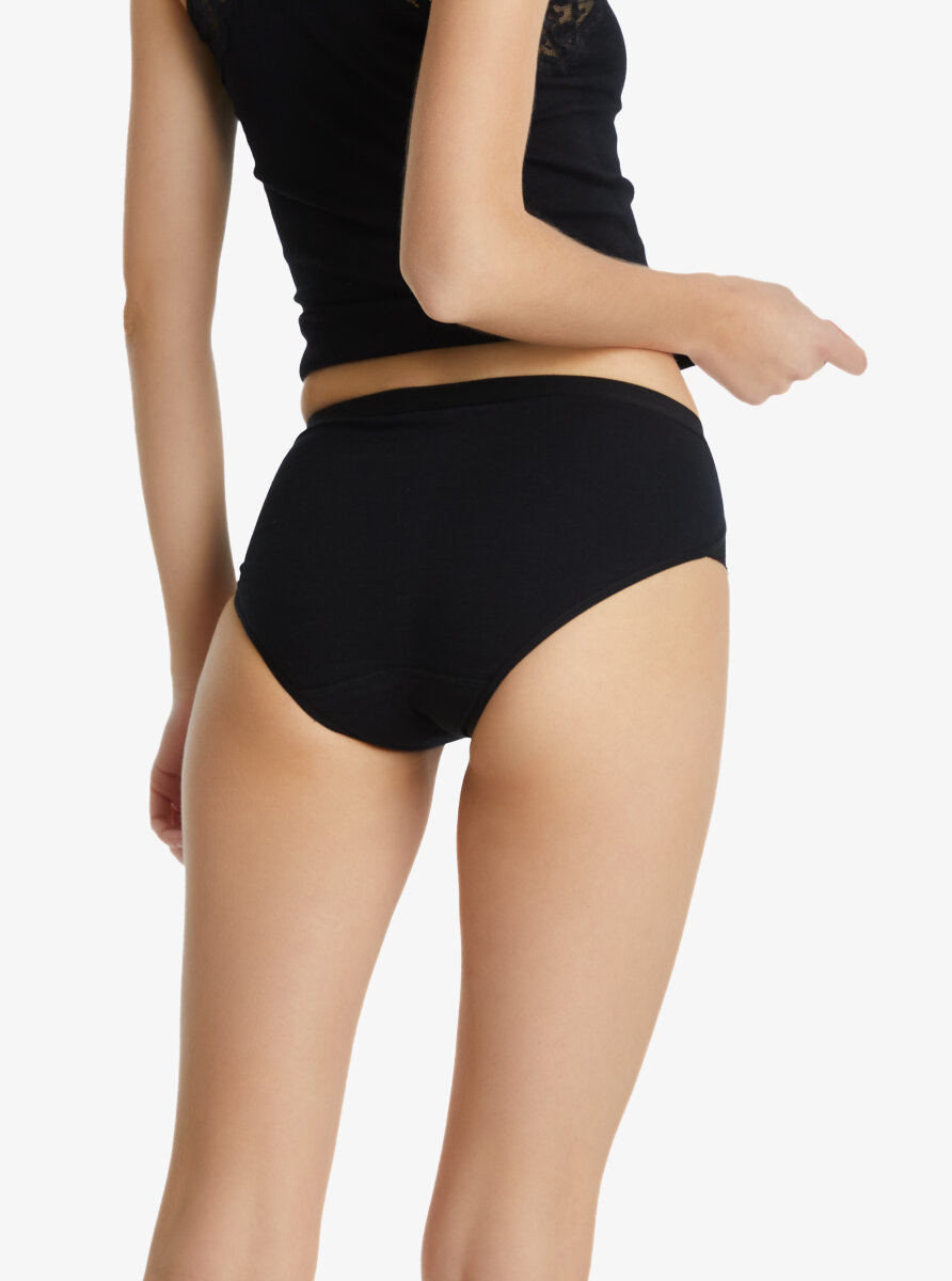 Kadın Slip Külot Dantelli Private 1311 - Siyah - 3