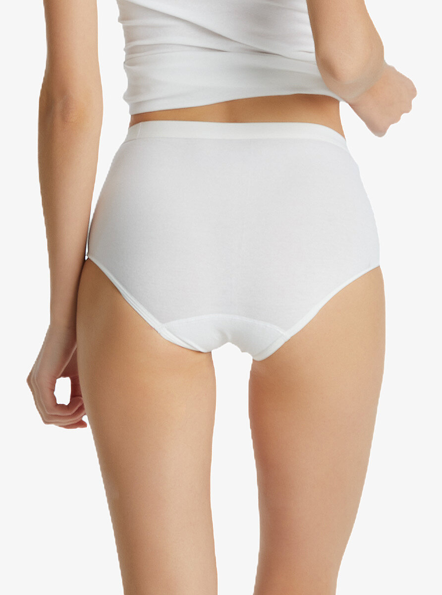 Kadın Slip Külot Dantelli Private 1316 - Beyaz