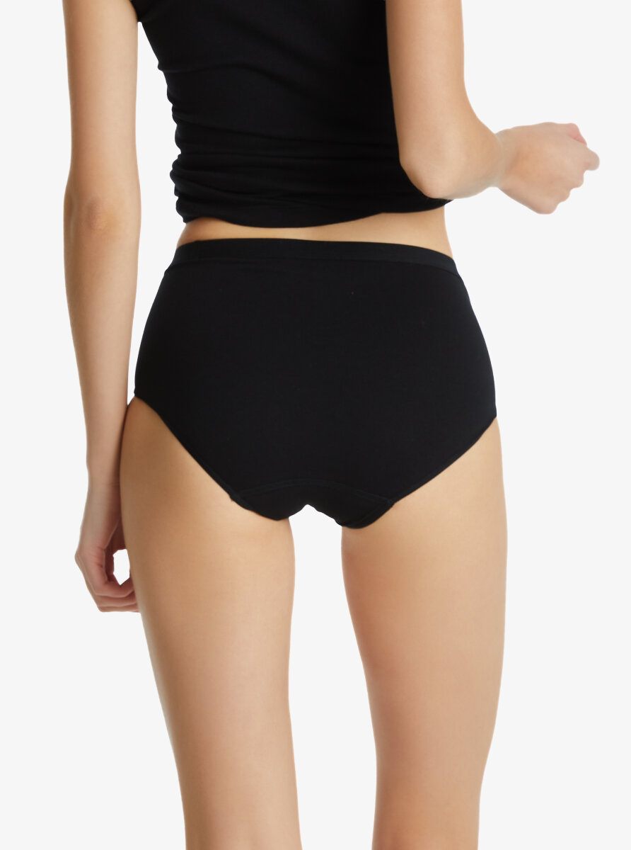 Kadın Slip Külot Dantelli Private 1316 - Siyah - Blackspade (1)