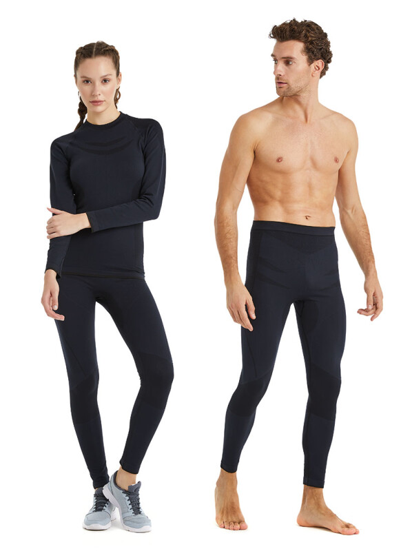 Unisex Termal Alt İçlik Pro 2. Seviye 9572 - Siyah - 3
