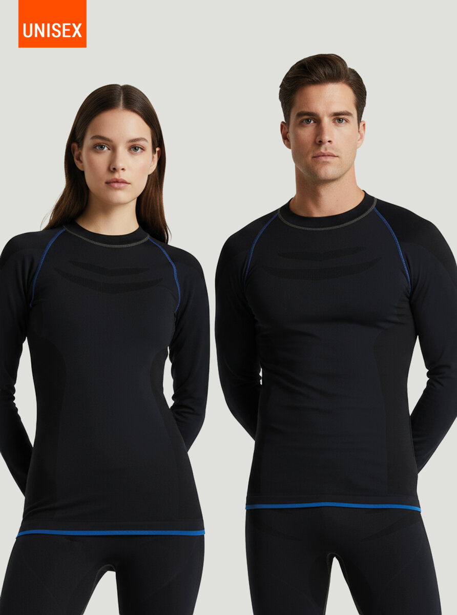 Unisex Termal Tişört Pro 2. Seviye 9571 - Antrasit - 7