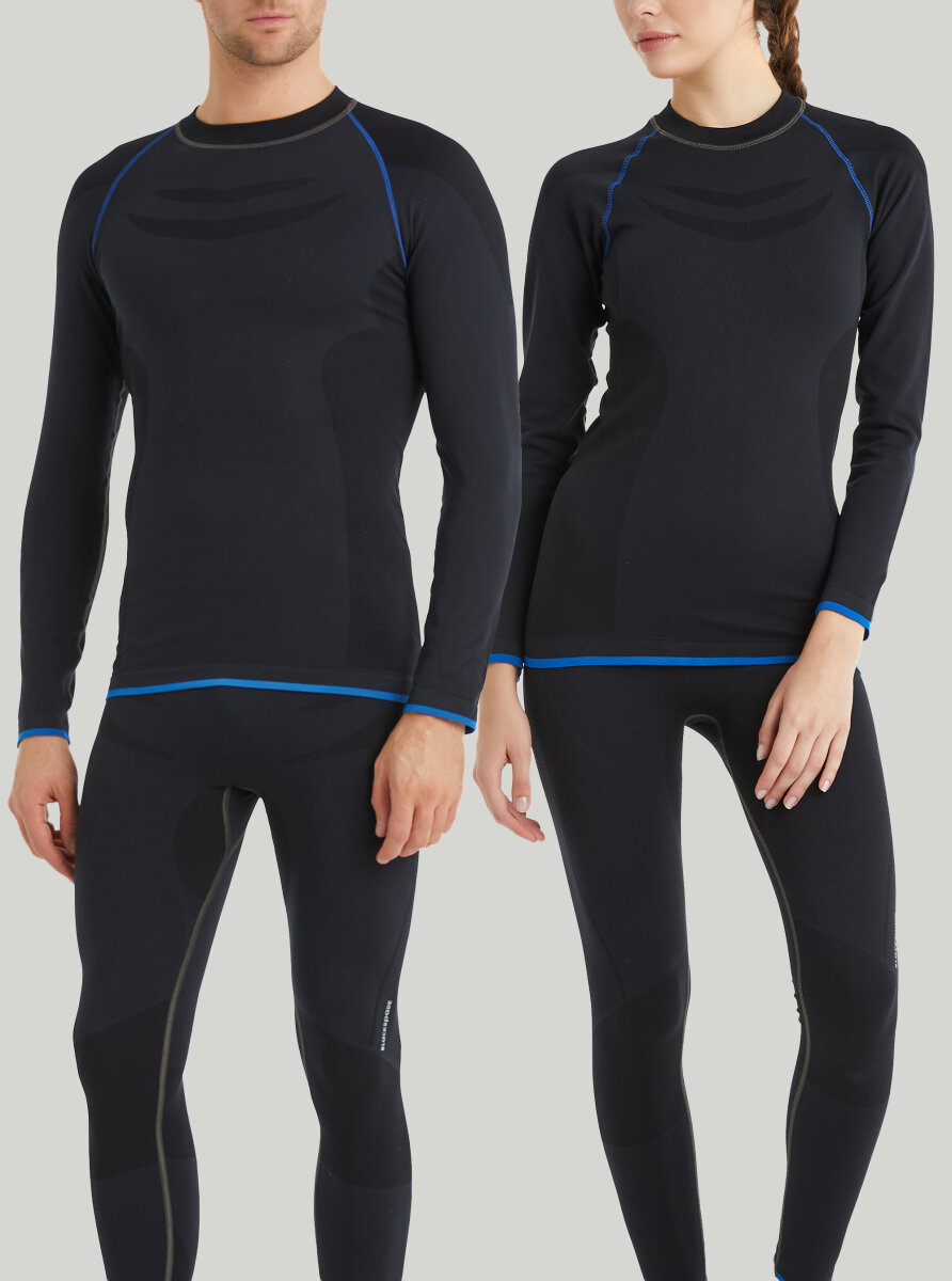 Unisex Termal Tişört Pro 2. Seviye 9571 - Antrasit - Blackspade