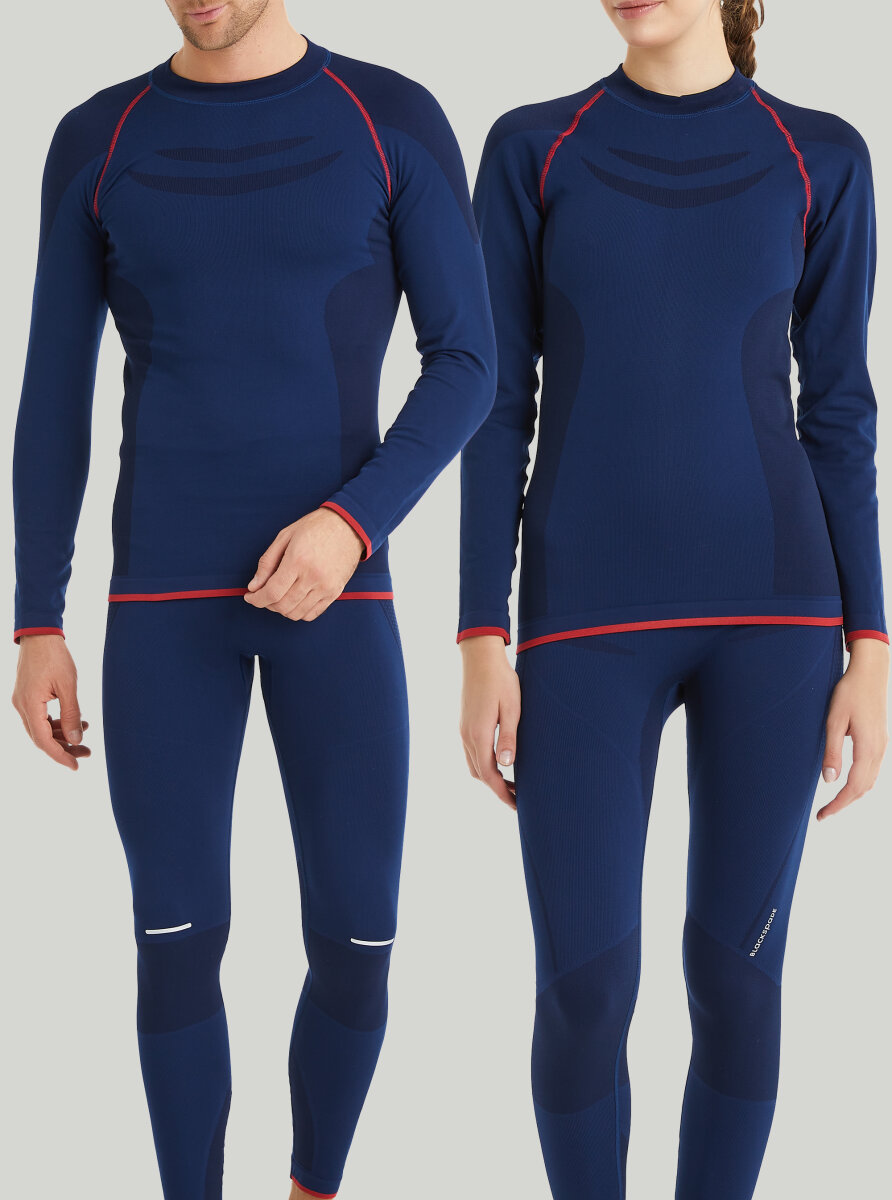 Unisex Termal Tişört Pro 2. Seviye 9571 - Lacivert - Blackspade