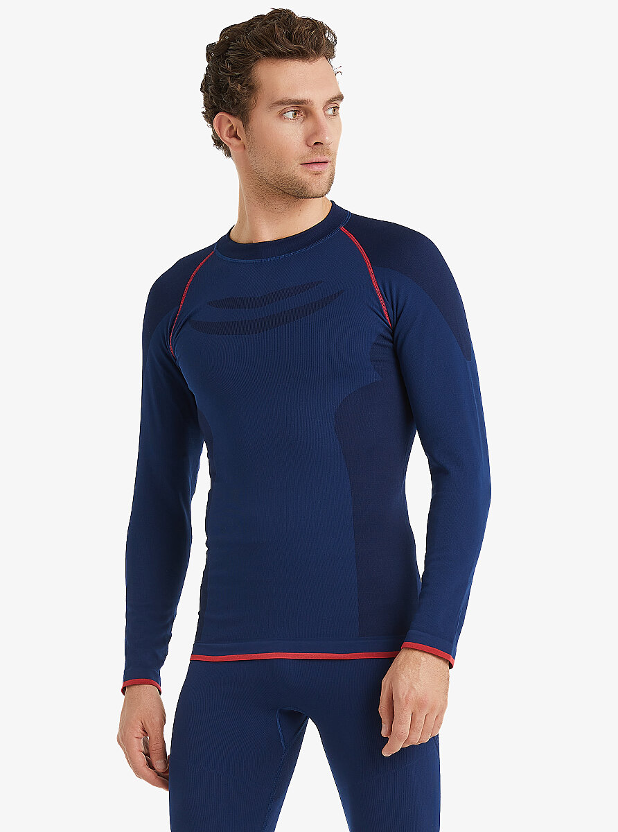 Unisex Termal Tişört Pro 2. Seviye 9571 - Lacivert - Blackspade