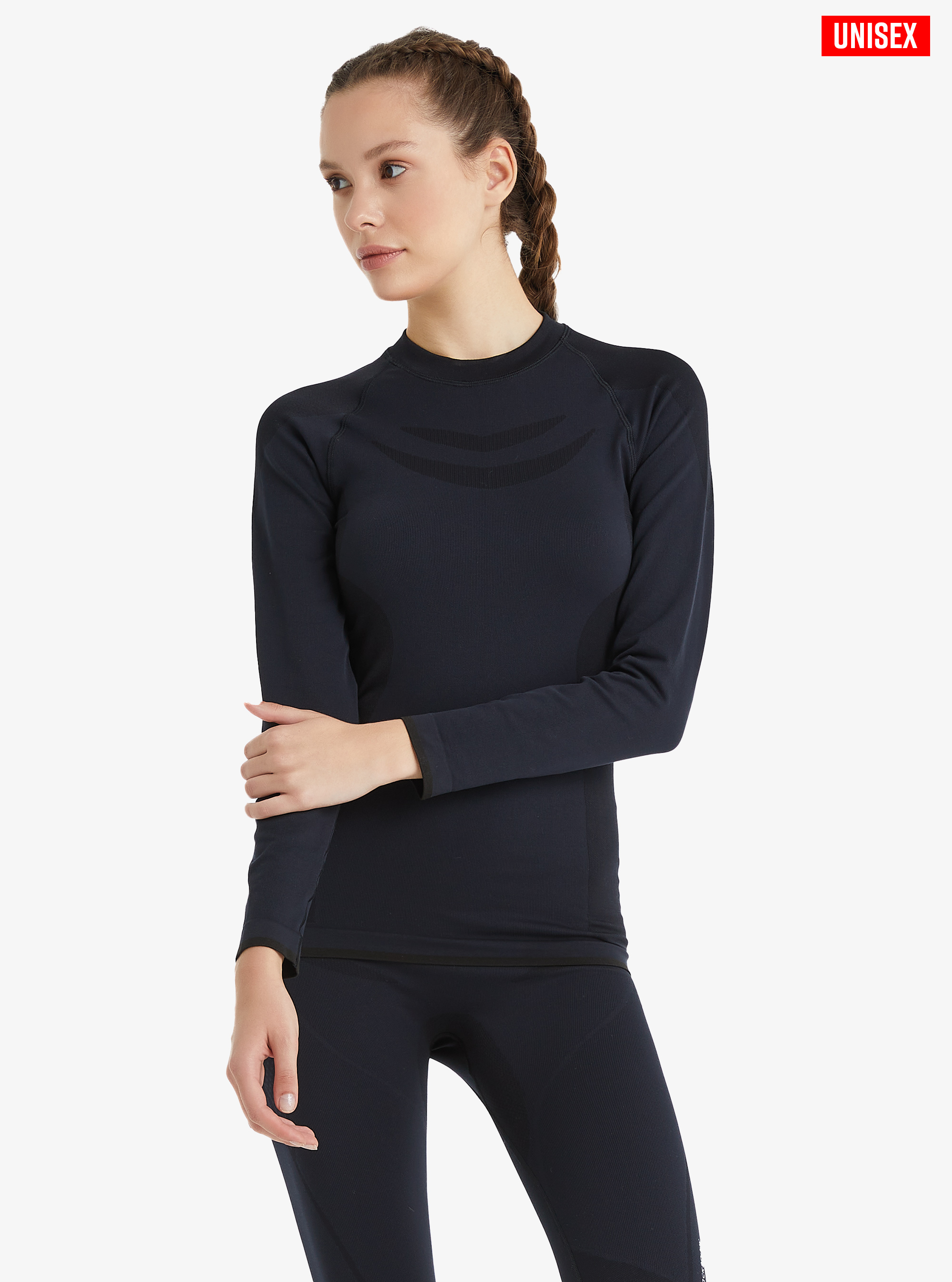 Unisex Termal Tişört Pro 2. Seviye 9571 - Siyah - 4